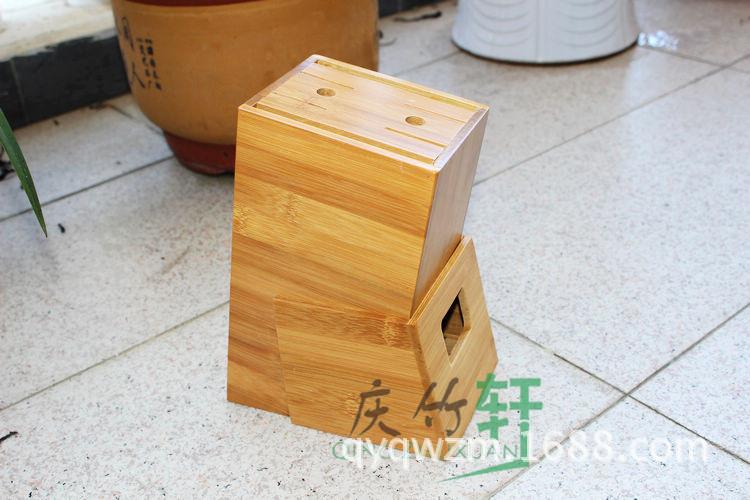 楠竹直刀架 廚房里的自然美學(xué)與實(shí)用主義